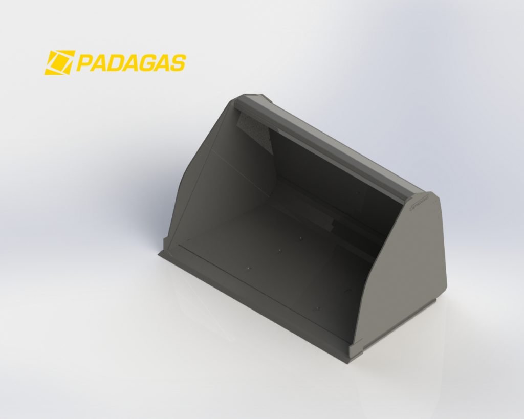 Lightweight materials bucket LMK designed for light materials.