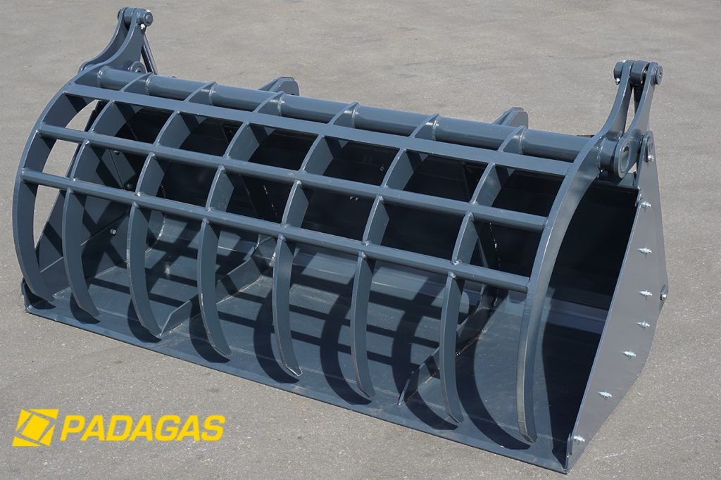 Universal bucket Padagas KR-D designed with hydraulic grab