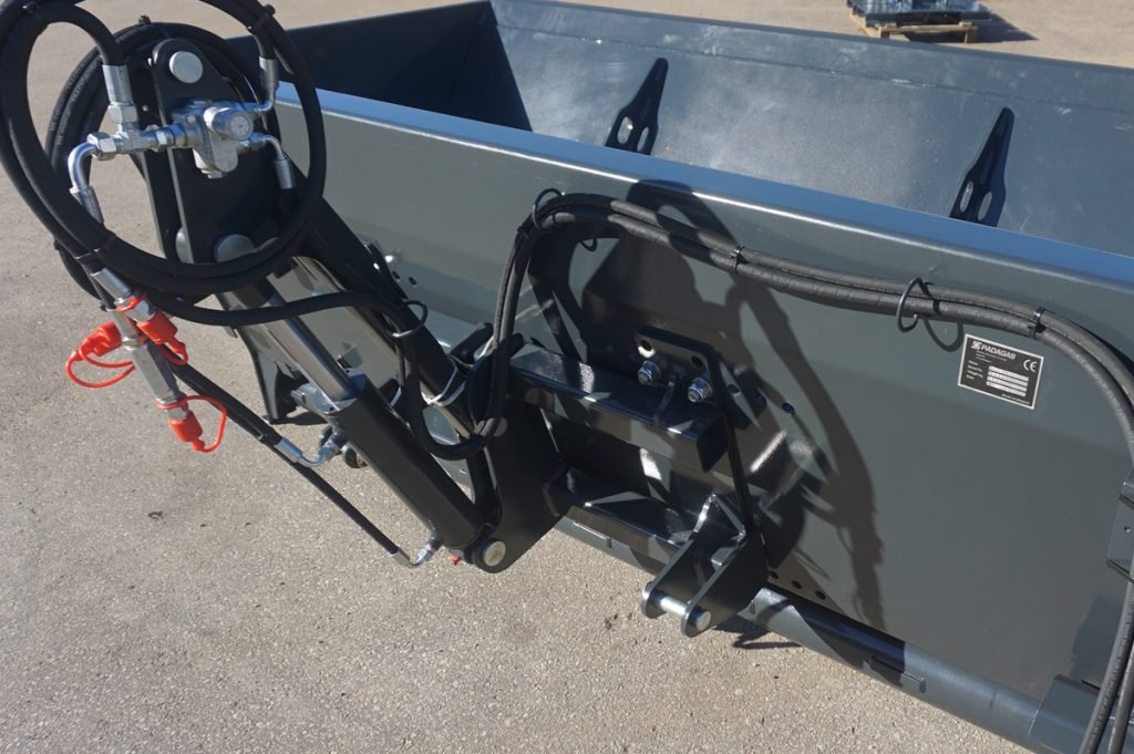Sand spreader SP Padagas. Tractor sand spreader.
