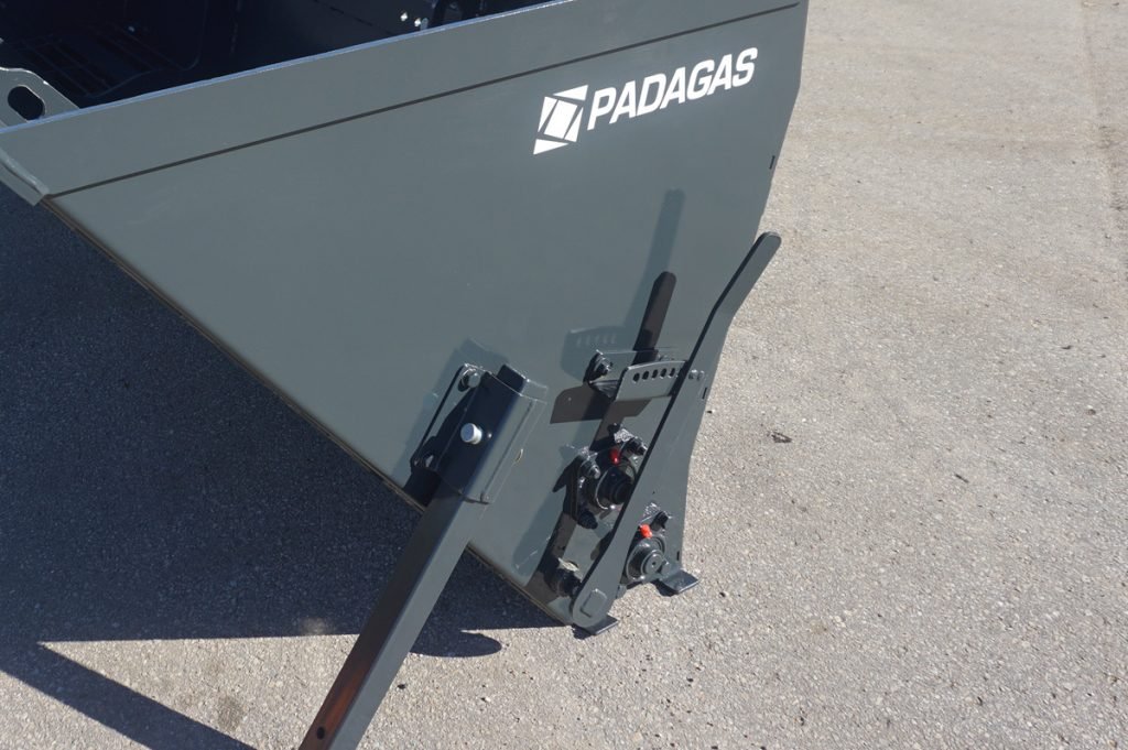 Sand spreader SP Padagas. Tractor sand spreader.