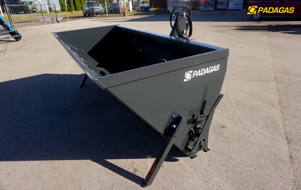 Sand spreader SP Padagas. Tractor sand spreader.